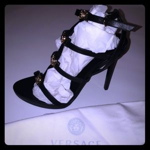 Versace Signature Medusa Strap Sandal